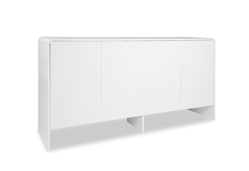 PALMEA 4 DOOR BUFFET WHITE