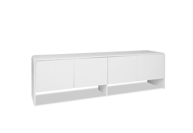 PALMEA 4 DOOR ENTERTAINMENT UNIT WHITE