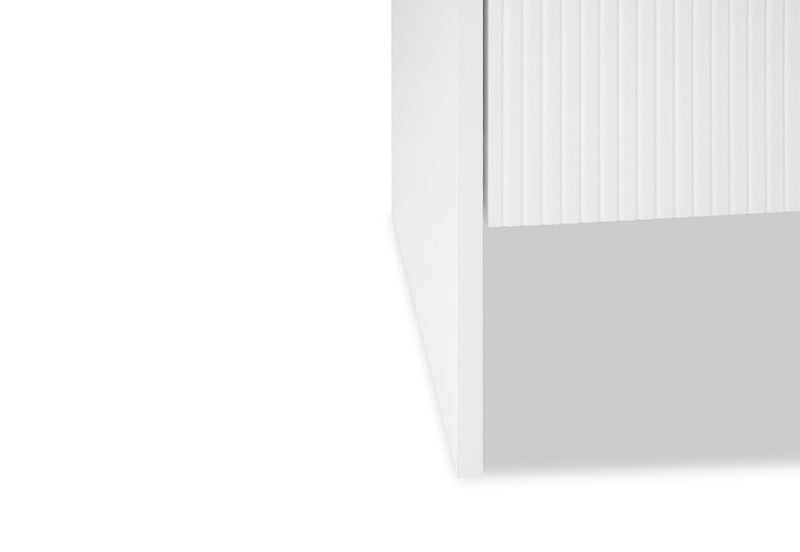 PALMEA 4 DOOR ENTERTAINMENT UNIT WHITE