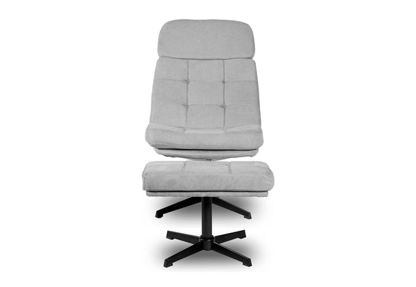 MURILLO SWIVEL ACCENT CHAIR GREY