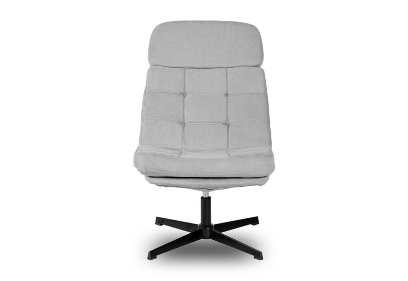 MURILLO SWIVEL ACCENT CHAIR GREY