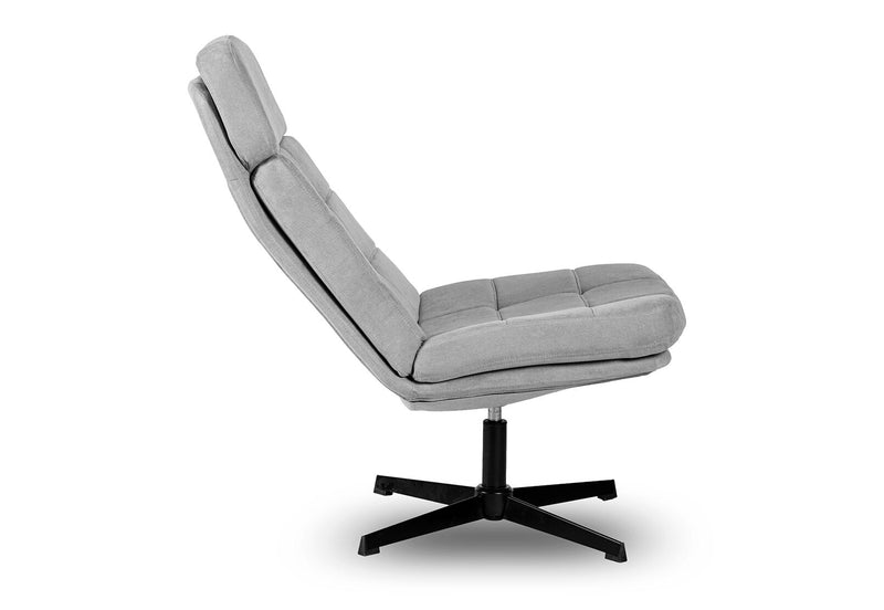 MURILLO SWIVEL ACCENT CHAIR GREY