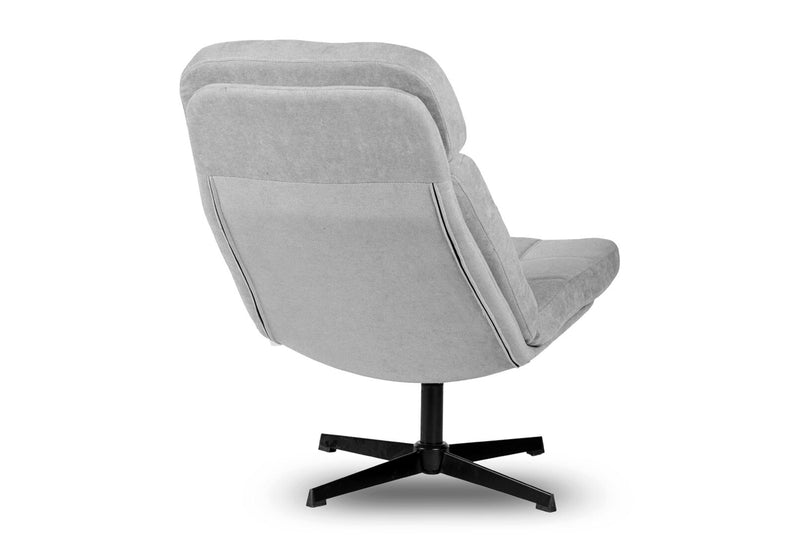 MURILLO SWIVEL ACCENT CHAIR GREY