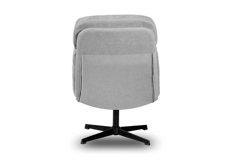 MURILLO SWIVEL ACCENT CHAIR GREY