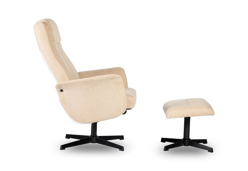 PEREZ SWIVEL ACCENT CHAIR STONE