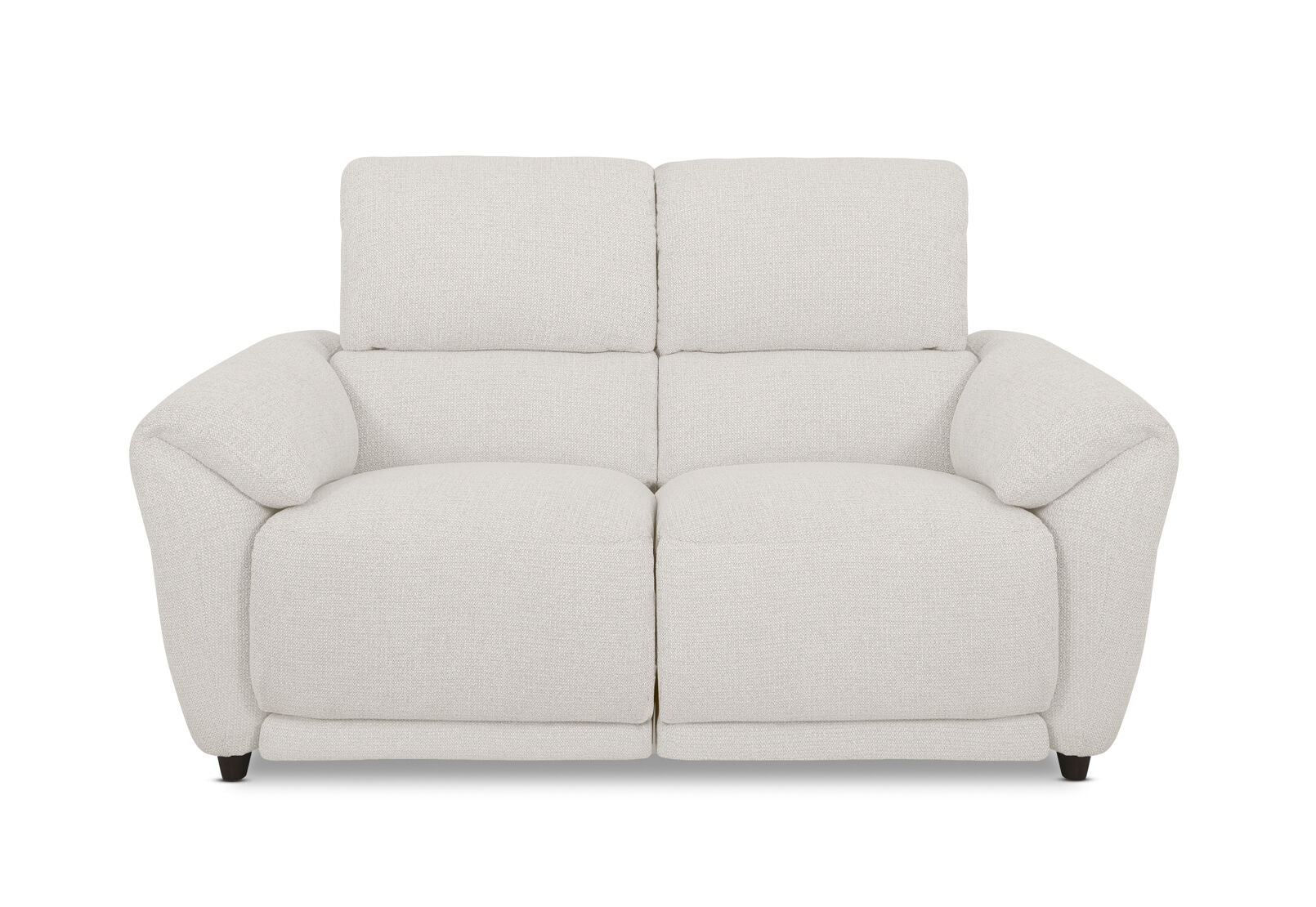 KYLON FABRIC 2 SEATER ELECTRIC RECLINERS SAND
