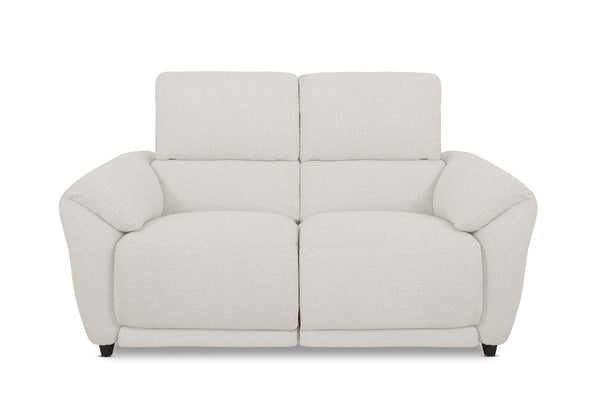 KYLON FABRIC 2 SEATER ELECTRIC RECLINERS SAND