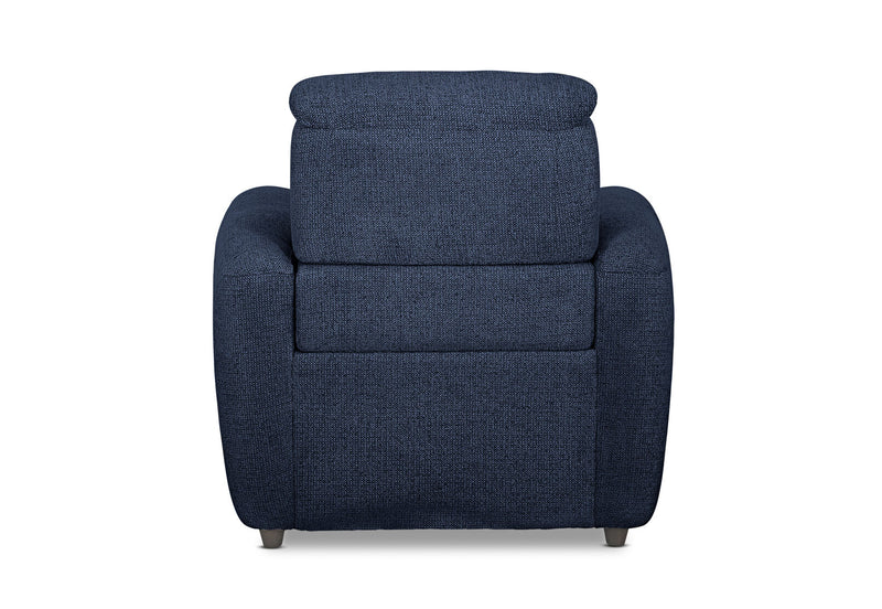 KYLON FABRIC ELECTRIC RECLINER NAVY