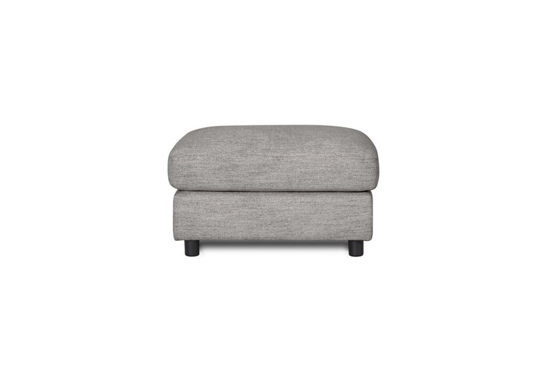 VERONICA FABRIC OTTOMAN GREY
