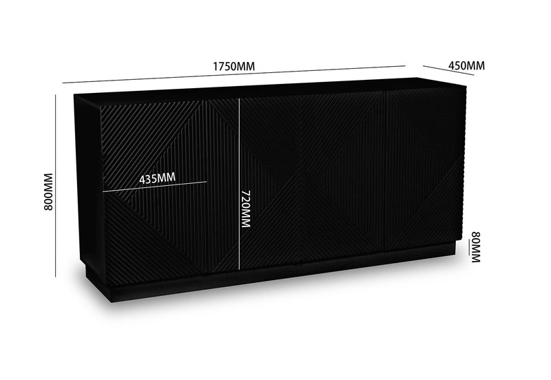 AGUILAR BUFFET BLACK