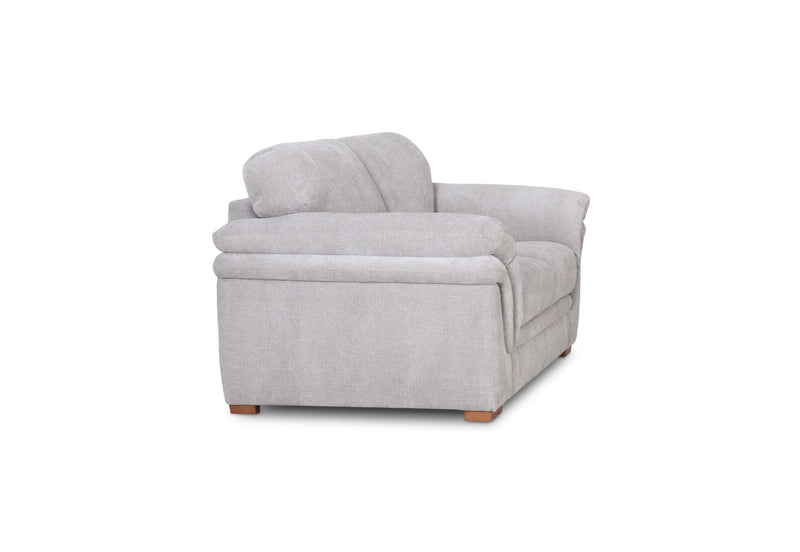 YAMILA FABRIC 2 Seater Sofa LIGHT GREY