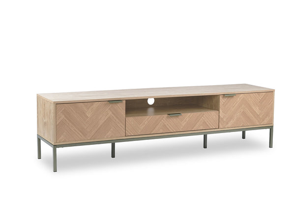 BELL ENTERTAINMENT UNIT NATURAL/GOLD