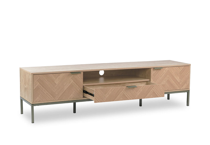 BELL ENTERTAINMENT UNIT NATURAL/GOLD