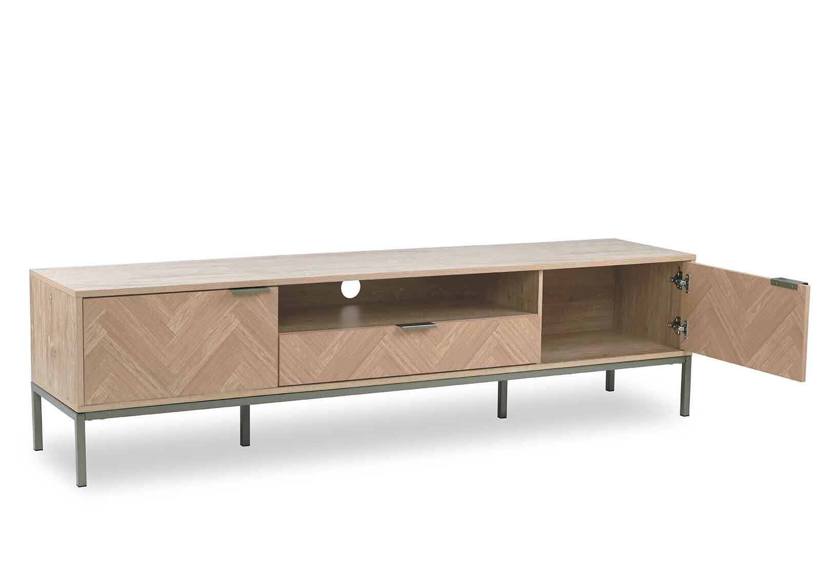 BELL ENTERTAINMENT UNIT NATURAL/GOLD