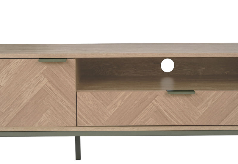 BELL ENTERTAINMENT UNIT NATURAL/GOLD