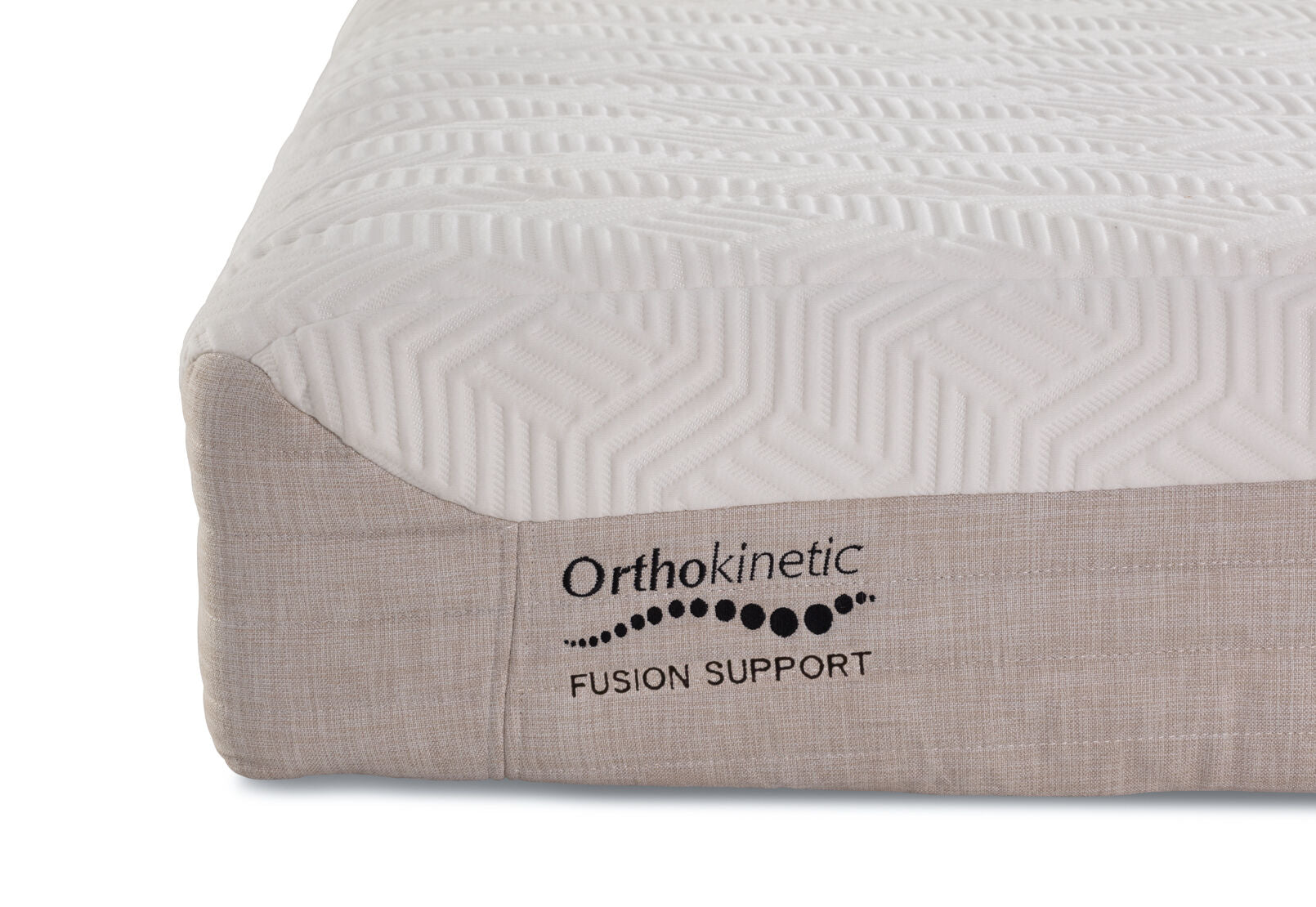 ORTHOKINETIC HYBRID FUSION QUEEN MATTRESS GREY/WHITE