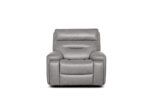 HOLLYWOOD FABRIC ELECTRIC RECLINER LIGHT GREY