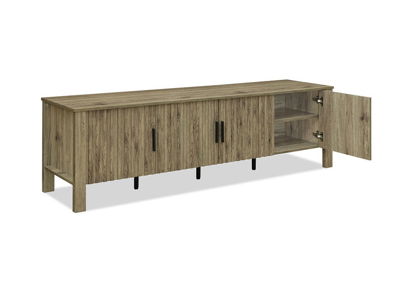RODGERS ENTERTAINMENT UNIT NATURAL OAK
