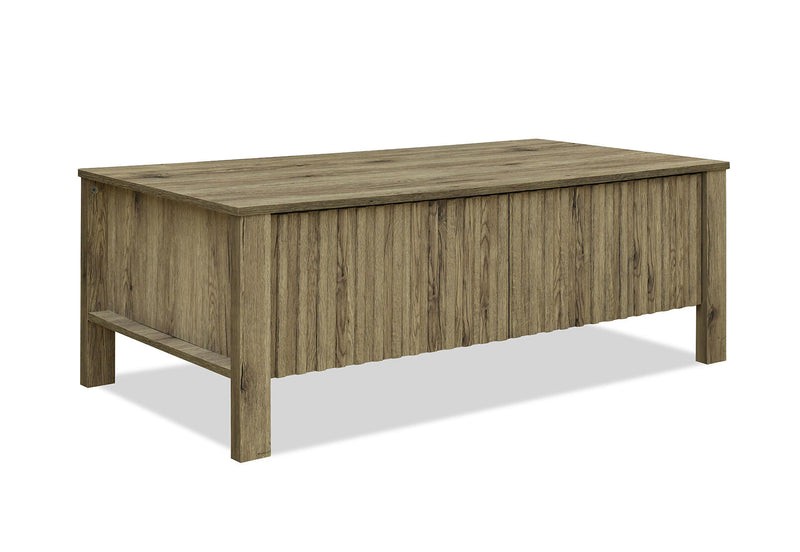 RODGERS COFFEE TABLE 	NATURAL OAK