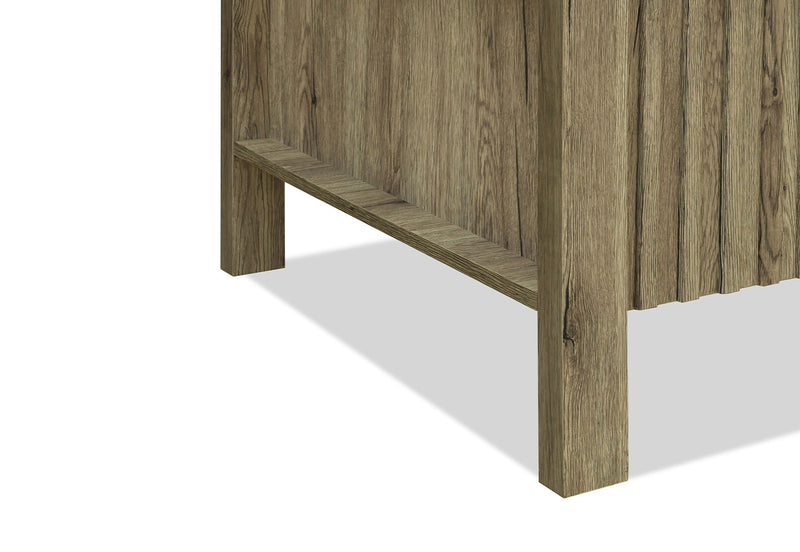 RODGERS COFFEE TABLE 	NATURAL OAK