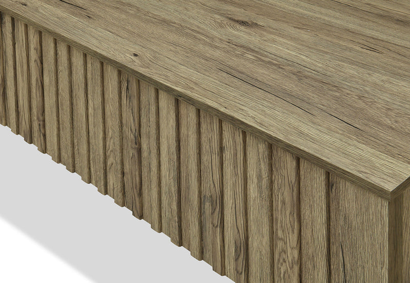 RODGERS COFFEE TABLE 	NATURAL OAK