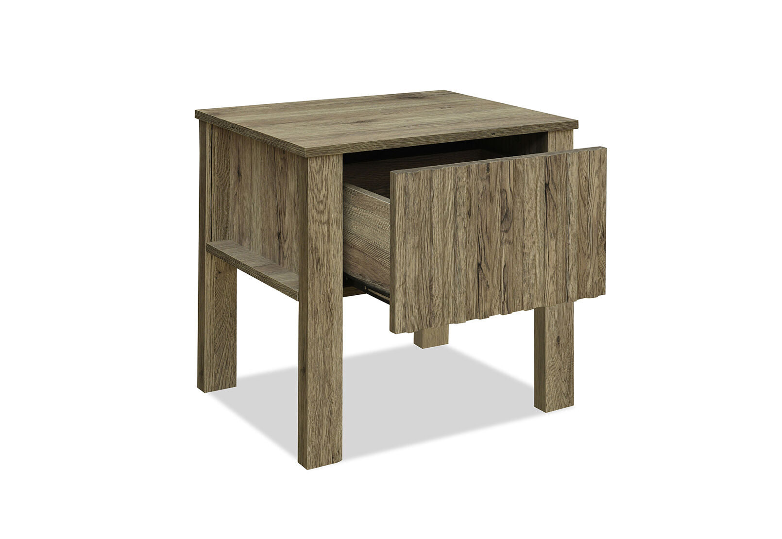 RODGERS BEDSIDE NATURAL OAK