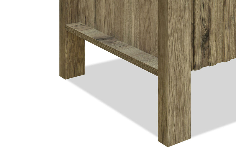 RODGERS 3 DOOR BUFFET NATURAL OAK