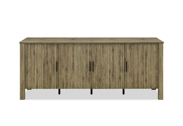 RODGERS 4 DOOR BUFFET NATURAL OAK