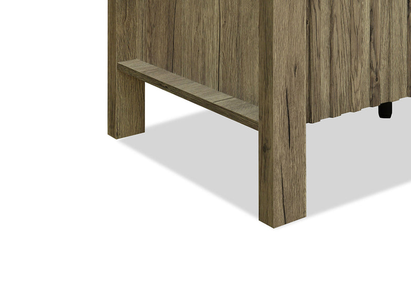 RODGERS 4 DOOR BUFFET NATURAL OAK