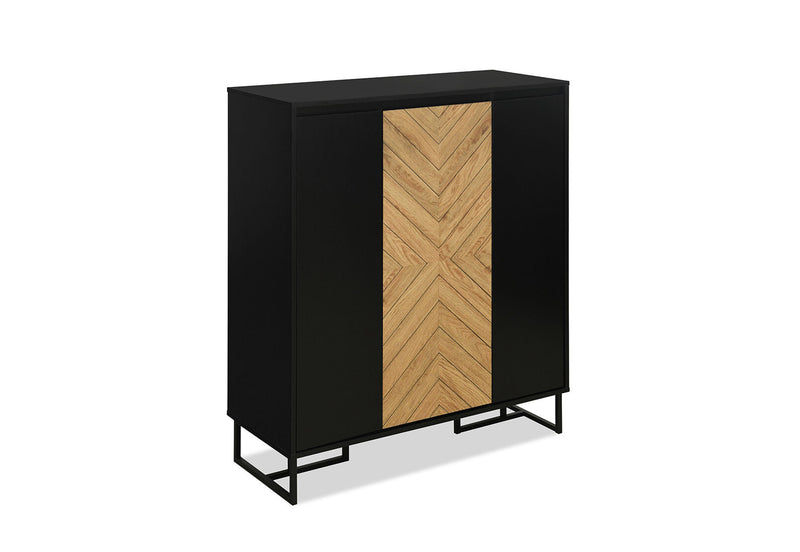 RUSH BUFFET BLACK/OAK