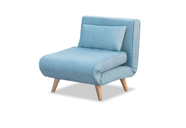 ANGLER SOFA BED AQUA BLUE