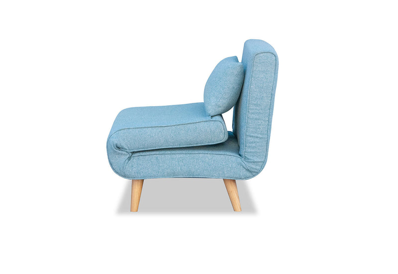 ANGLER SOFA BED AQUA BLUE