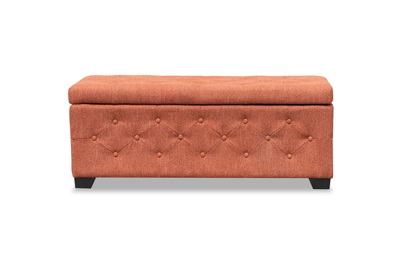 SAMFORD STORAGE BENCH PAPRIKA