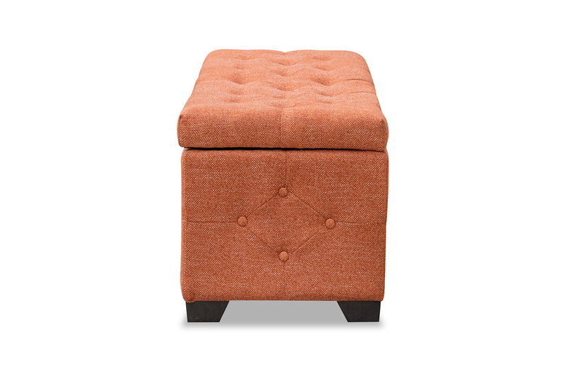 SAMFORD STORAGE BENCH PAPRIKA