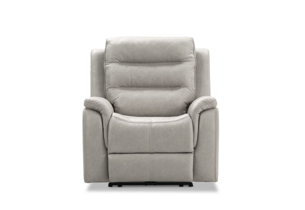 NADAL FABRIC ELECTRIC RECLINER LIGHT GREY