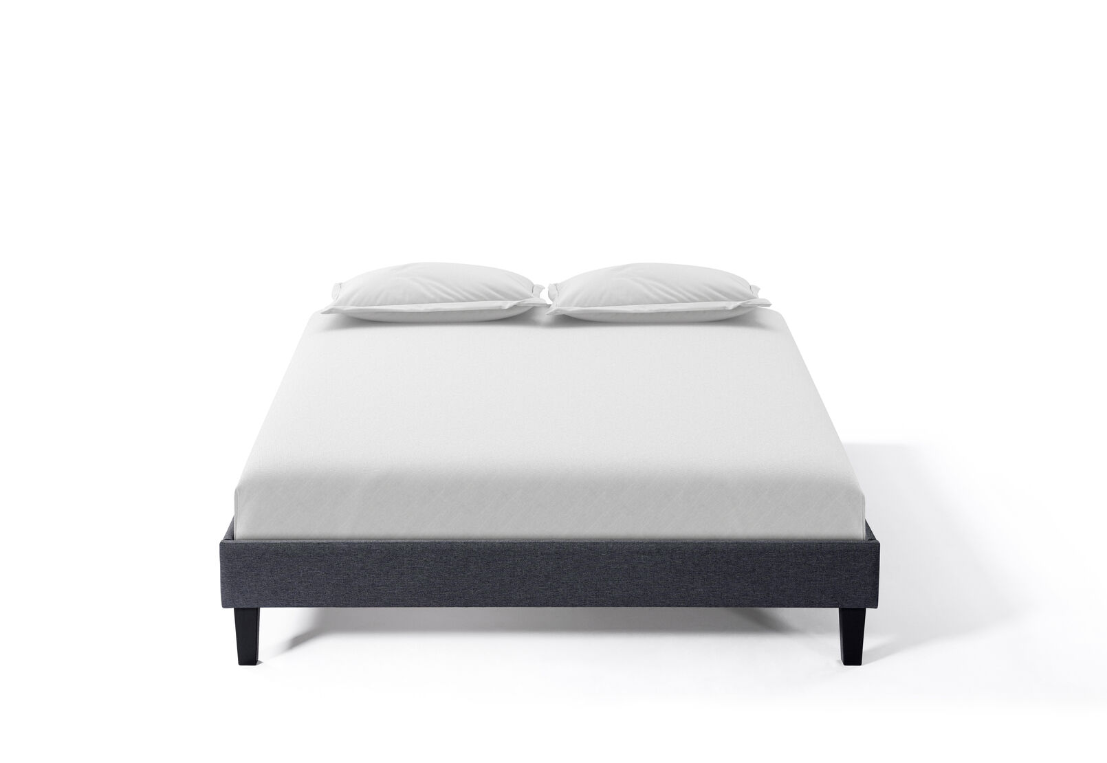 STEIN DOUBLE BED BASE DARK GREY