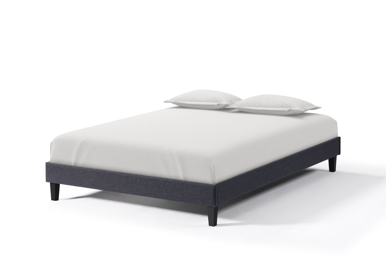 STEIN DOUBLE BED BASE DARK GREY