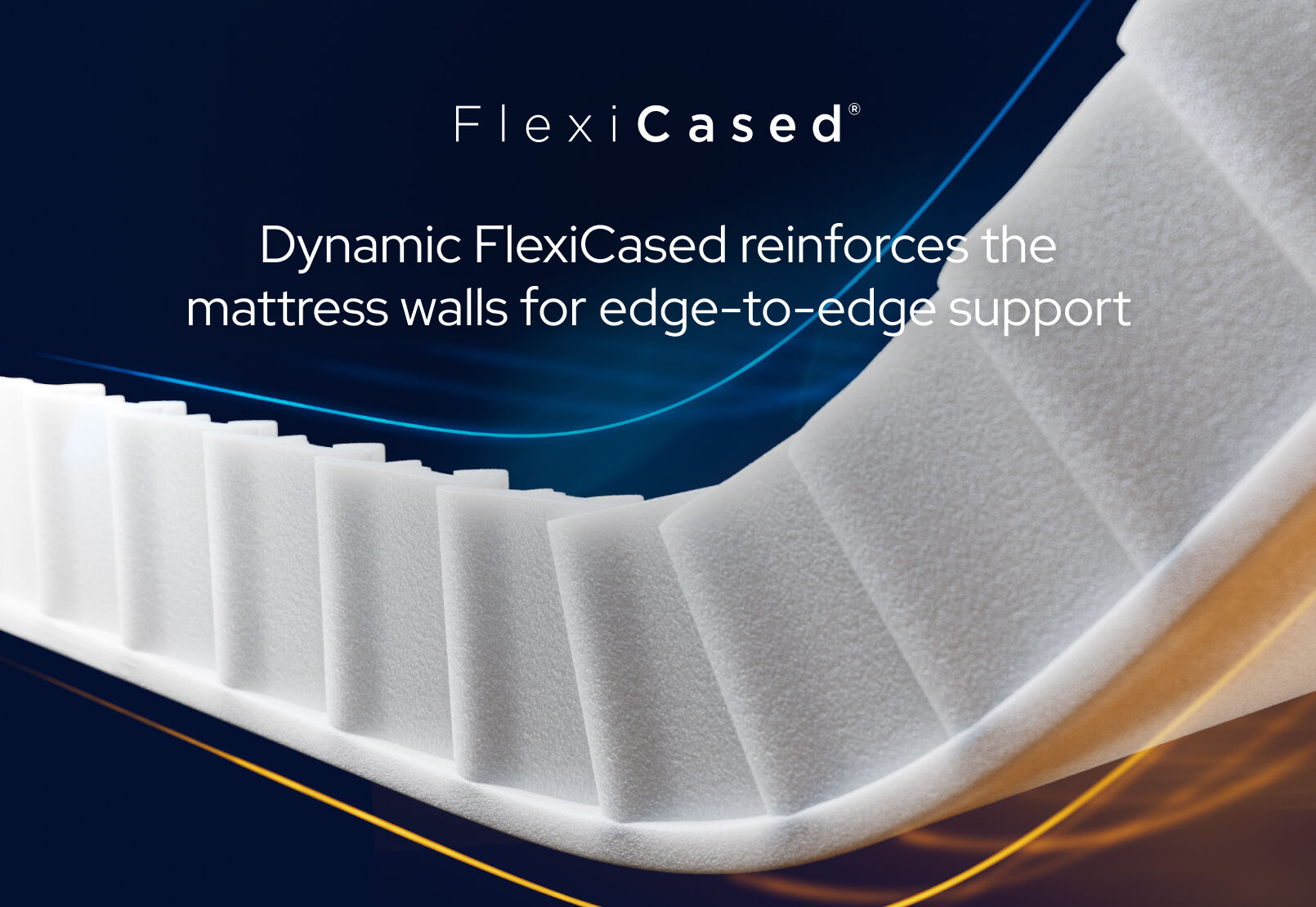 ACCLAIM REFINE FLEX QUEEN MATTRESS CAPPUCCINO / WHITE