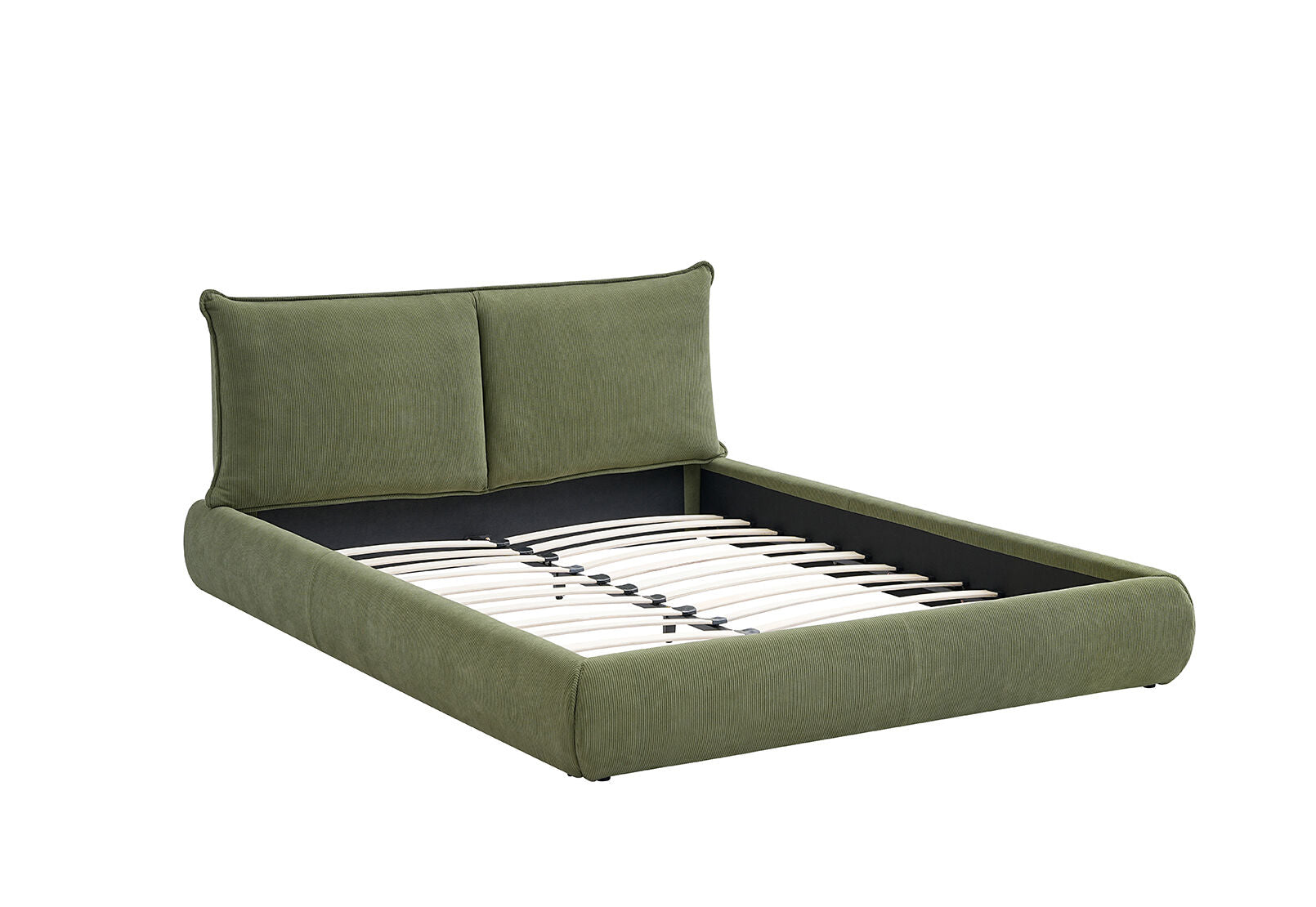SAIGE QUEEN BED OLIVE GREEN