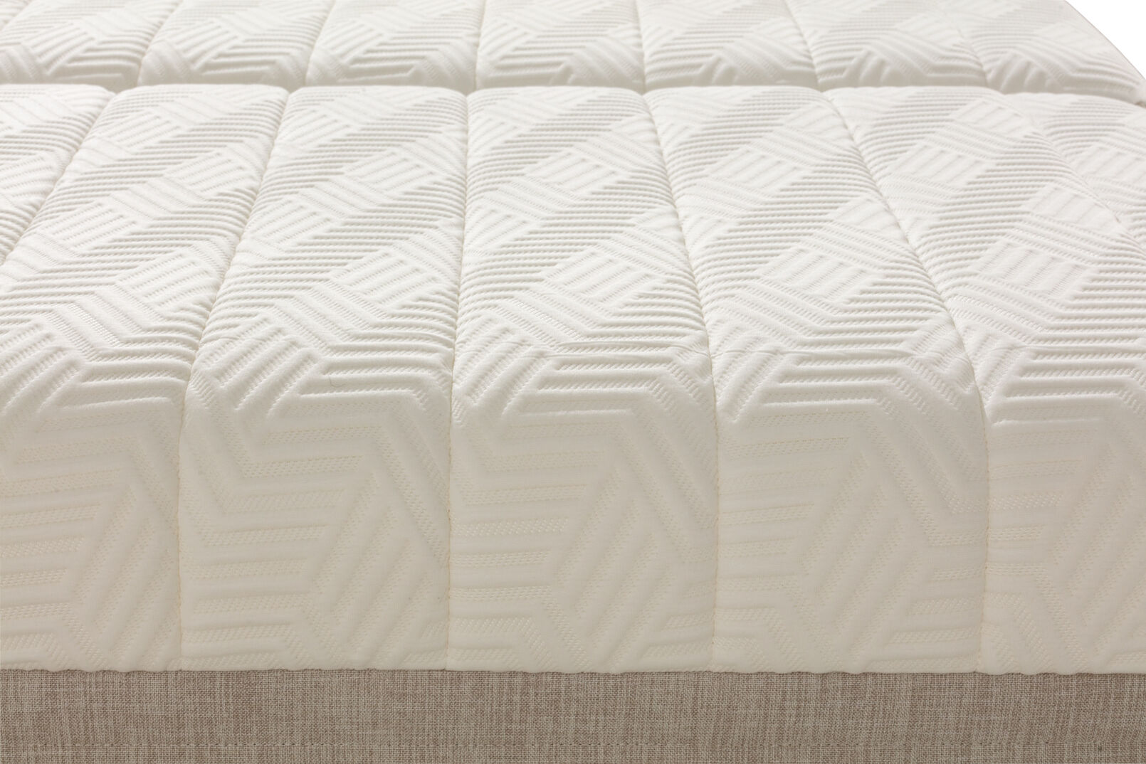 ORTHOKINETIC HYBRID FUSION FIRM SPLIT KING MATTRESS GREY/ WHITE