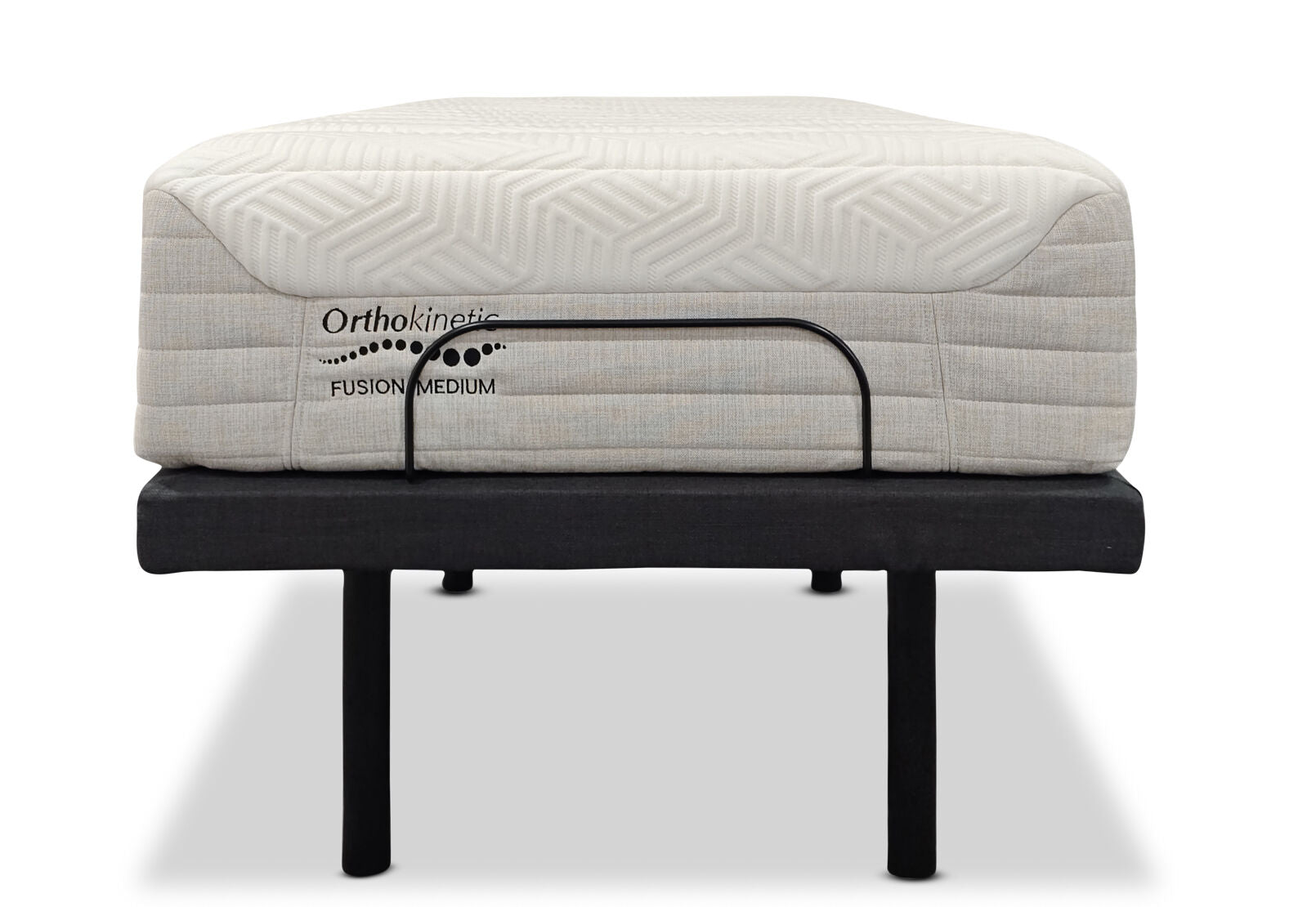 ORTHOKINETIC HYBRID FUSION MEDIUM LONG SINGLE MOTION BED PACKAGE GREY/ WHITE