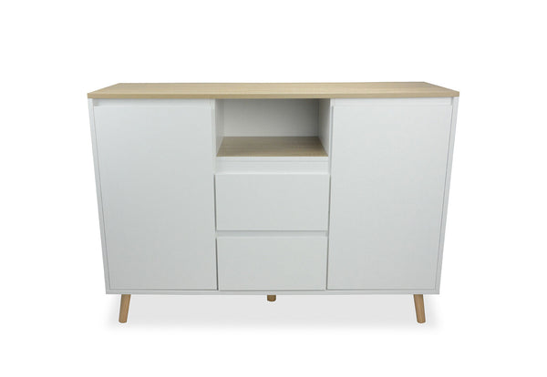 KAUR BUFFET WHITE/NATURAL