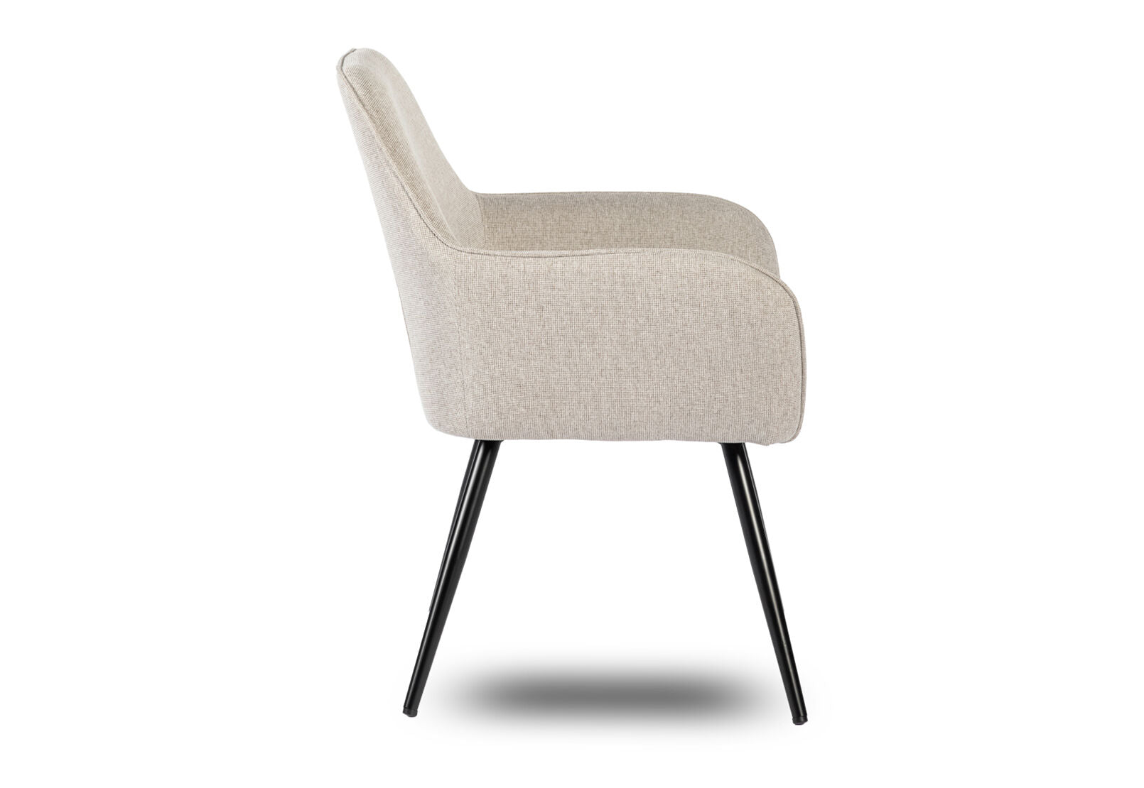 NEWHAVEN SET OF 2 DINING CHAIRS 	BEIGE