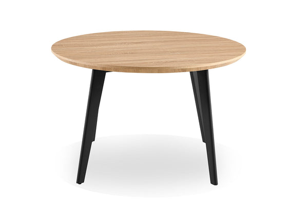 BARNES DINING TABLE NATURAL/BLACK