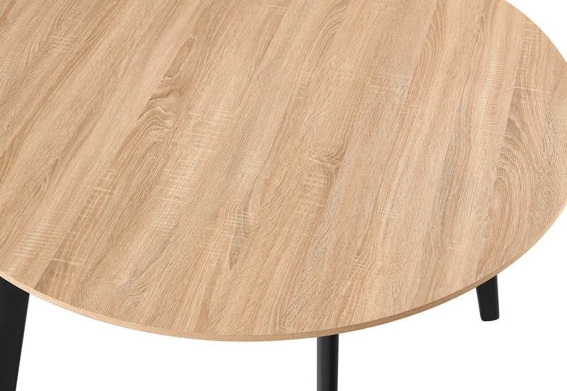 BARNES DINING TABLE NATURAL/BLACK