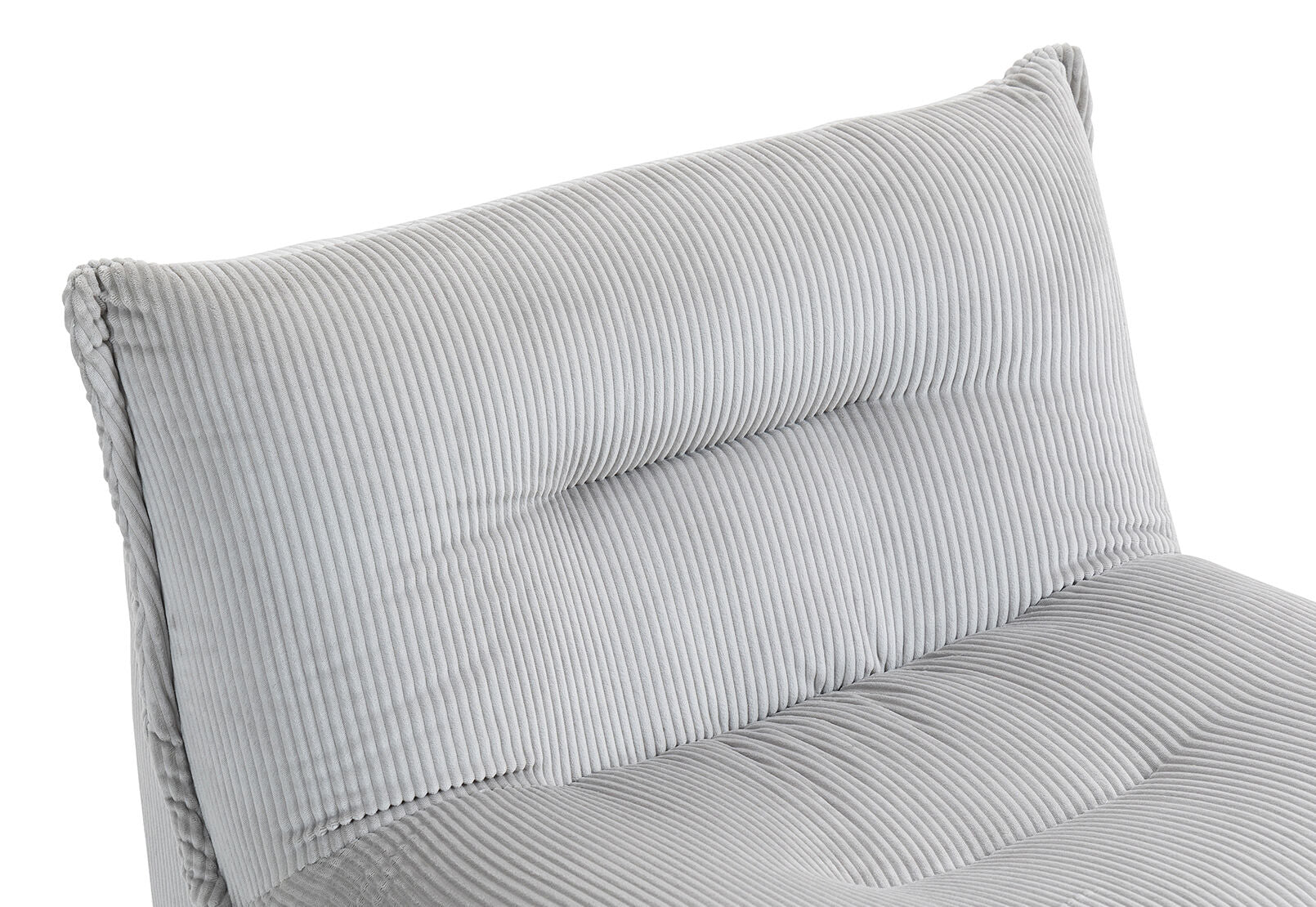 BENITEZ ACCENT CHAIR AND OTTOMAN LIGHT GREY
