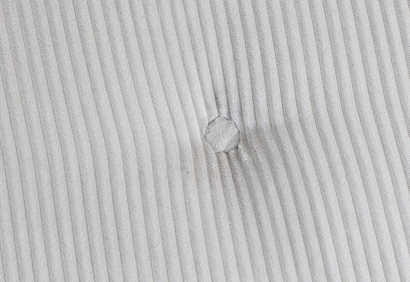 BENITEZ ACCENT CHAIR AND OTTOMAN LIGHT GREY