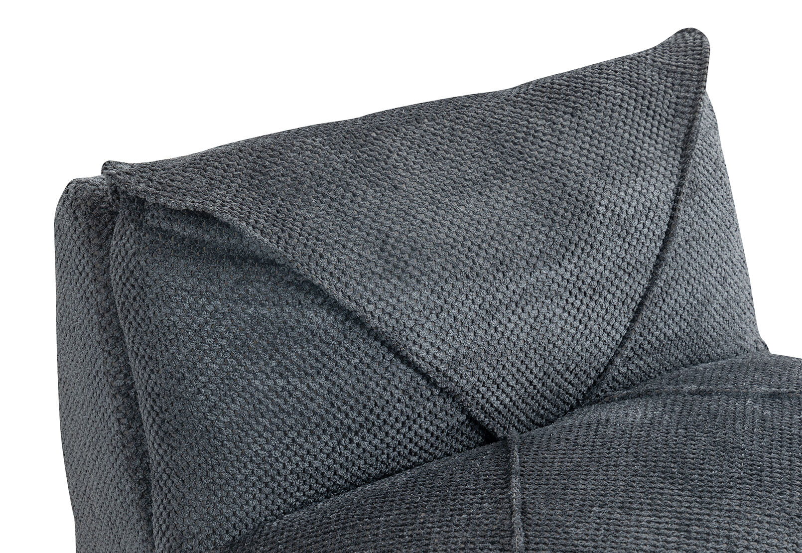 BRADLEY ACCENT CHAIR AND OTTOMAN DARK GREY