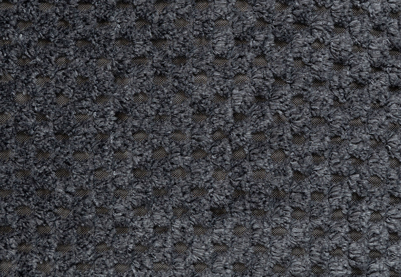 BRADLEY ACCENT CHAIR AND OTTOMAN DARK GREY