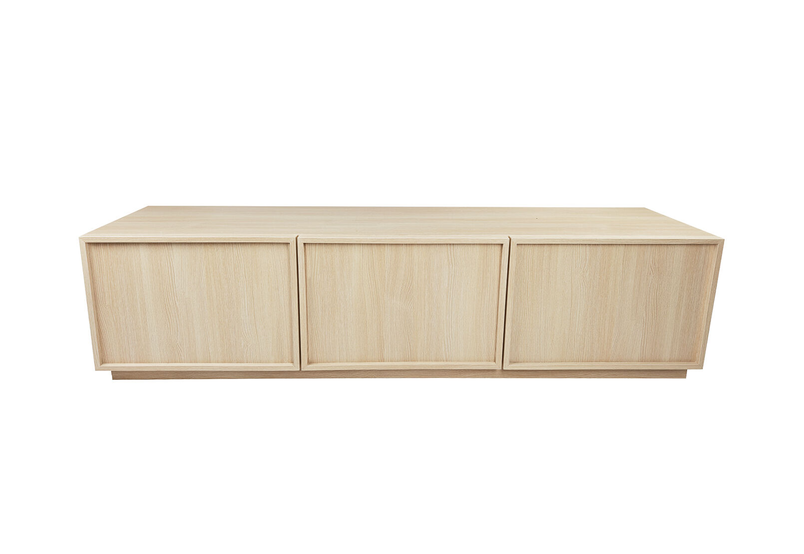 WATKINS 3 DOOR ENTERTAINMENT UNIT NATURAL